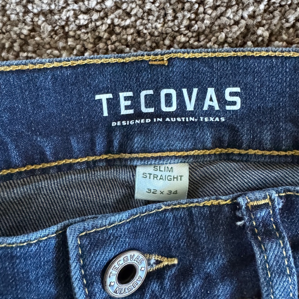 Tecovas Blue Denim Jeans Classic Fit - Picture 4 of 4